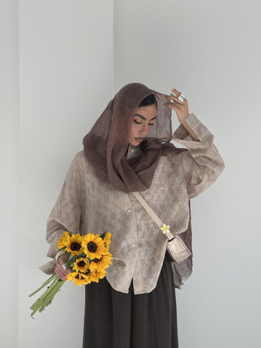 شومیز حریر مدل کرکره ای کد 31790701