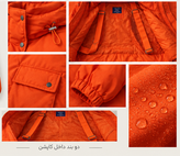 کاپشن باکسی مدل کلاه دار کد 00303008