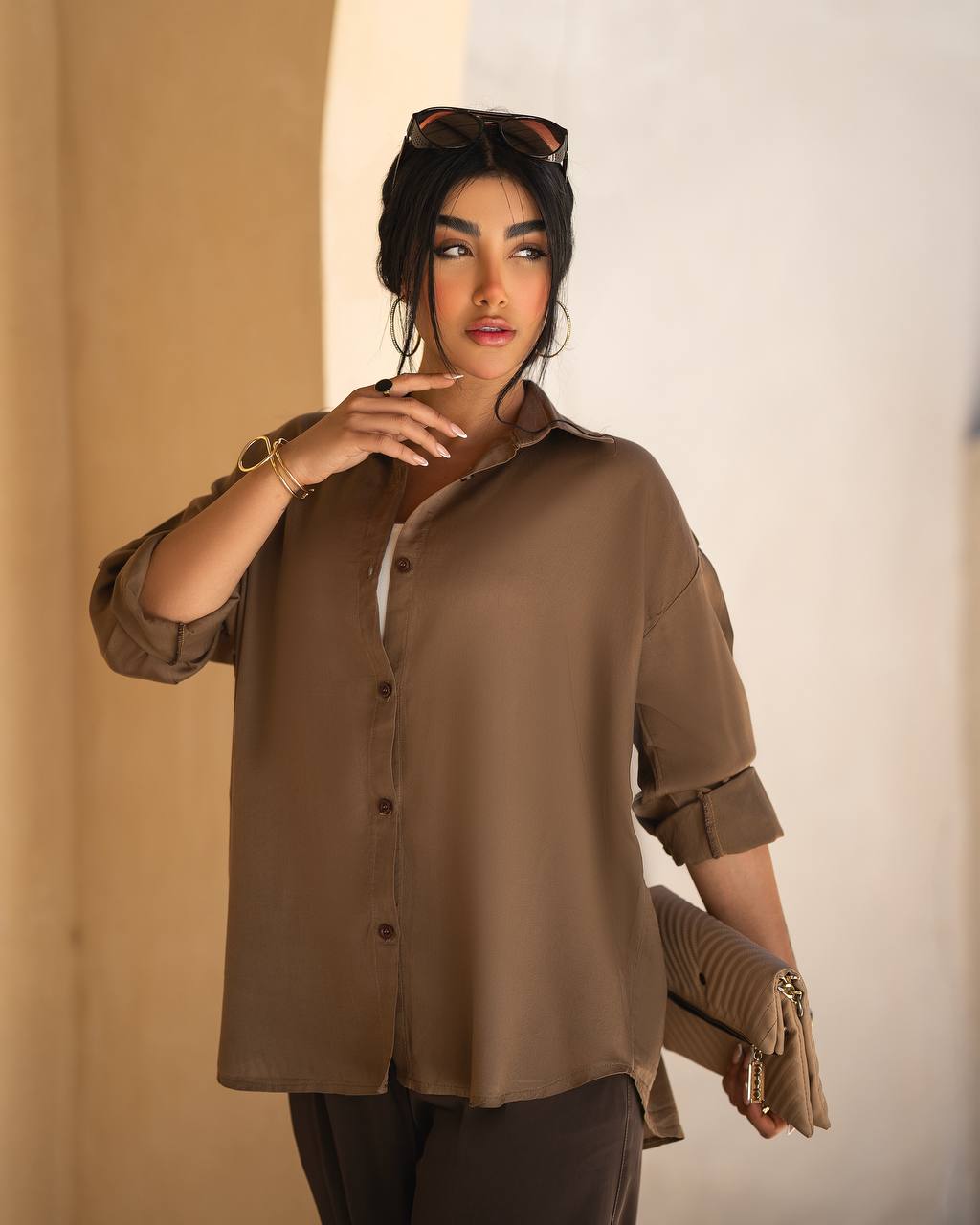 شومیز سیلک مدل بیسیک کد 31790701